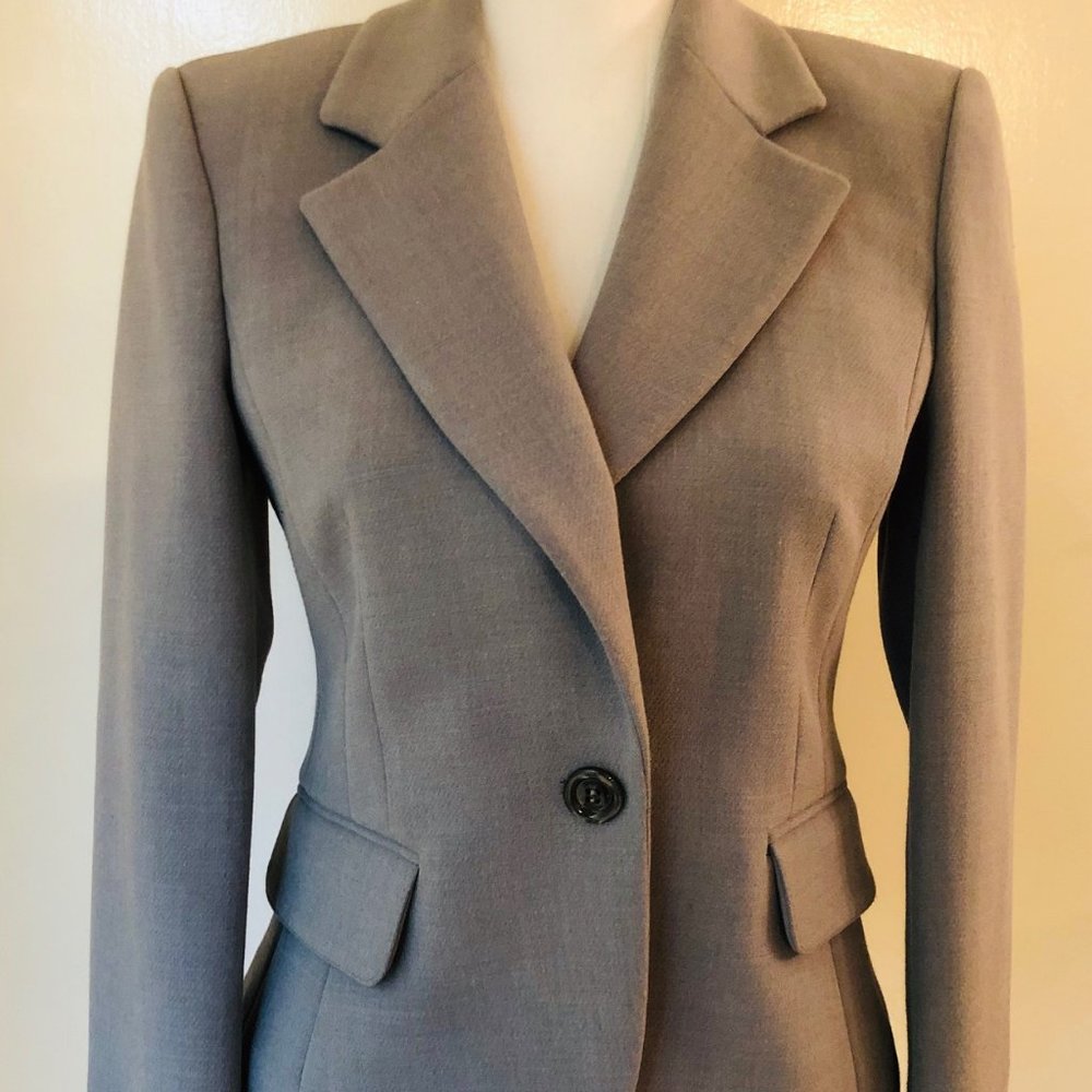 Just Cavalli Blue/ Gray Blazer Size 4